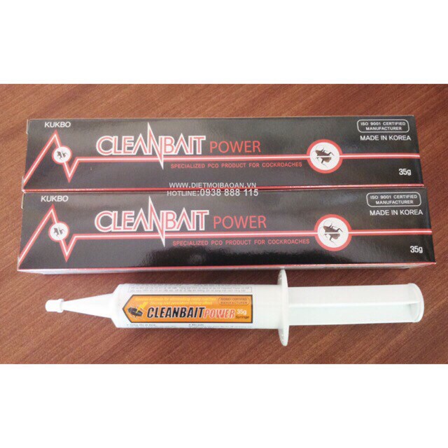 Thuốc diệt gián Đức CLeanbait power - Nhập khẩu Hàn Quốc