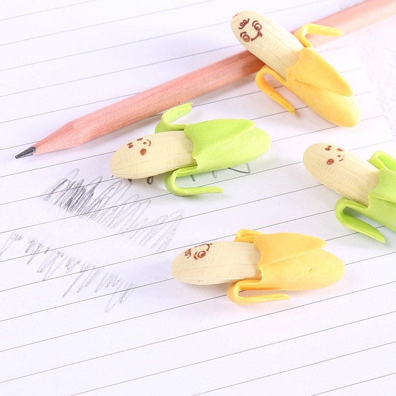 2 Cục Tẩy Hình Quả Chuối Dễ Thương
