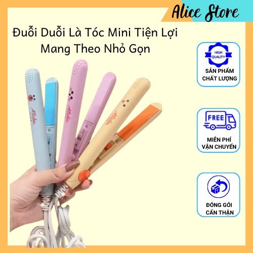 Máy Duỗi Tóc, Máy Bấm Xù Tóc Mini Tiện Lợi Mang Đi Du Lịch