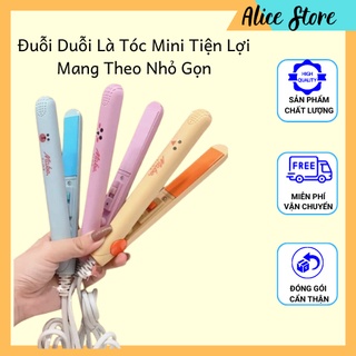 Máy duỗi tóc, máy bấm xù tóc mini tiện lợi mang đi du lịch