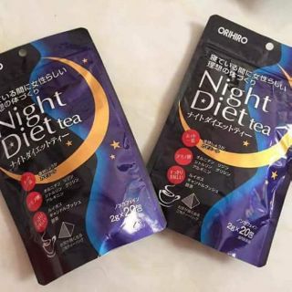 Trà giảm cân night diet Nhật Bản