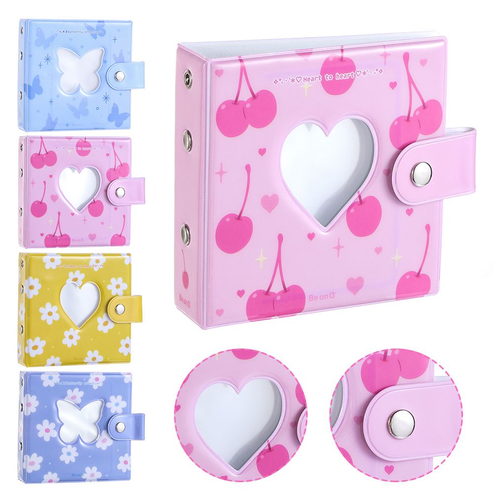 Album ảnh 3inch 3 khoen thiết kế 20 tờ đựng ảnh bằng PP có thể thay thế độc đáo nhiều màu sắc tùy chọn