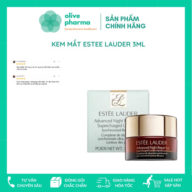 Kem mắt Estee Lauder Advanced Night Repair Eye 3ml