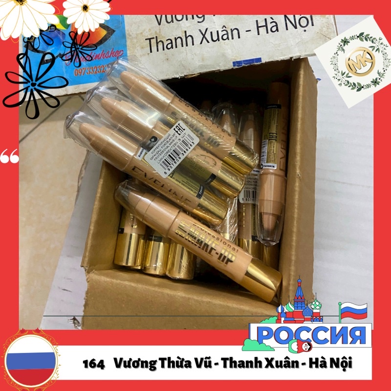 Bút che khuyết điểm làm sáng da Eveline Art Scenic