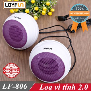 Loa vi tính Loyfun 806 chính hãng ♥️Freeship♥️ Loa máy tính Loyfun cho laptop máy bàn