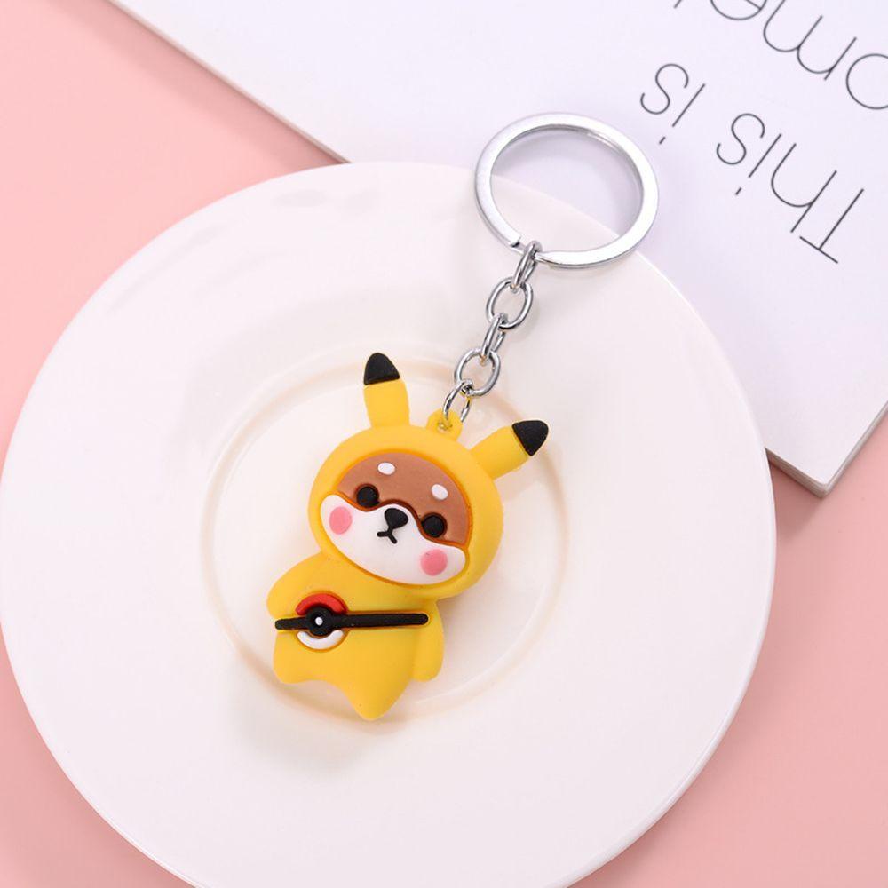 LANFY Móc Khóa Hình Gấu Bông Dễ Thương