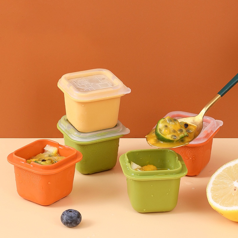 Khuôn Silicone Làm Đá Viên Có Nắp Đậy Tiện Lợi