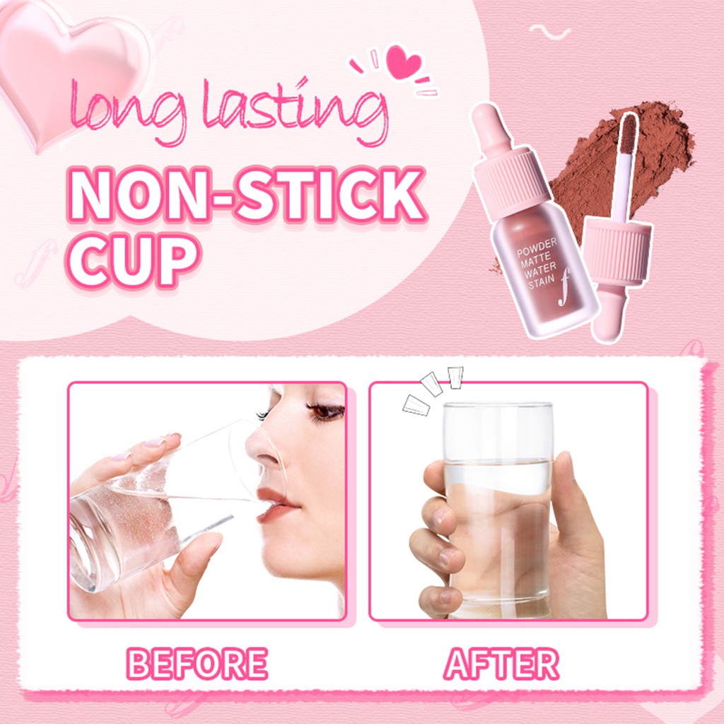 JM Lip Gloss 4ml Matte Matte Velvet Lip Glaze