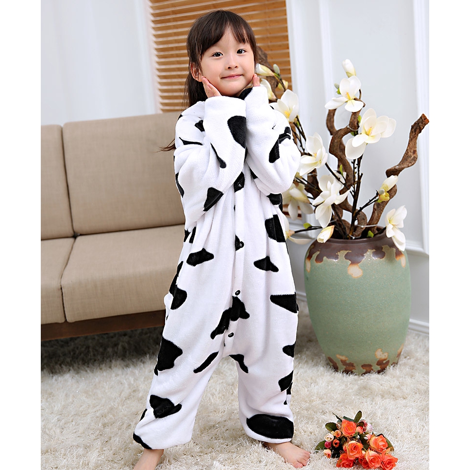 BỘ NỈ LIỀN THÂN HÌNH BÒ SỮA CỰC ĐÁNG YÊU CHO BÉ 4-12 TUỔI