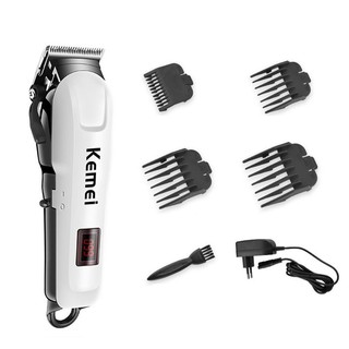 Tông Đơ Cắt Tóc Không Dây Chuyên Nghiệp Kemei KM-809A  máy cực đẹp