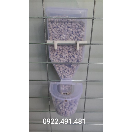 Máng ăn tự động cho gà,bồ câu,vẹt,yến phụng,chim