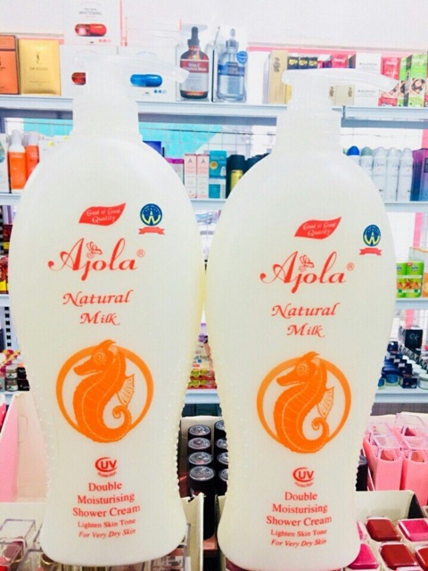 Sữa Tắm Ajola  Natural Milk Double 1200m