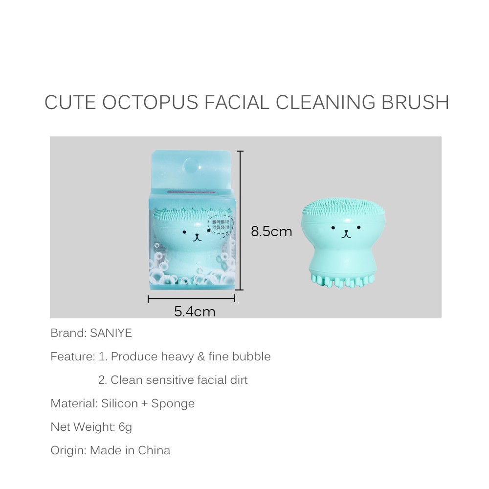 Cọ Rửa Mặt Hình Bạch Tuộc | BigBuy360 - bigbuy360.vn