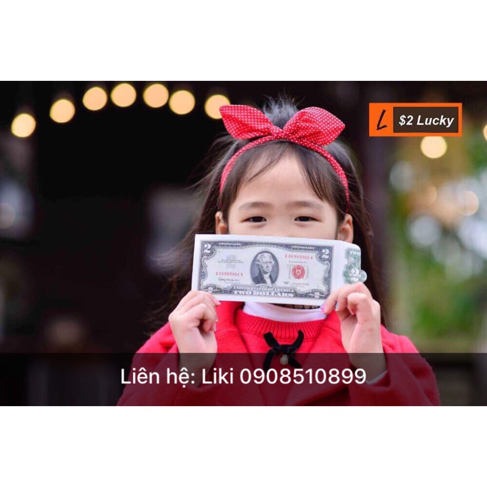 Combo 200 LÌ XÌ 2 USD  May mắn