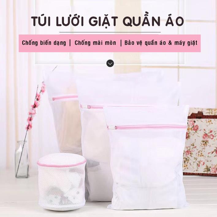 Túi Lưới Giặt Đồ Cho Máy Giặt, Túi Giặt Cao Cấp Vải Mịn