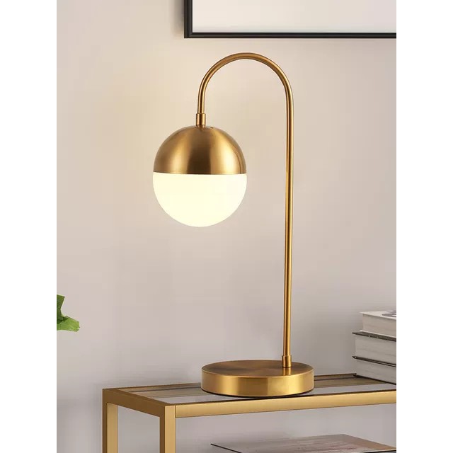 Ảnh thật - Đèn bàn decor, đèn trang trí cao cấp - BH 2 năm, tặng kèm bóng led; đèn bàn học, đèn tap gường trang trí
