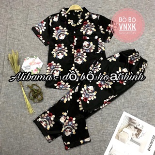 Set satin cao cấp. Đồ bộ pijaam