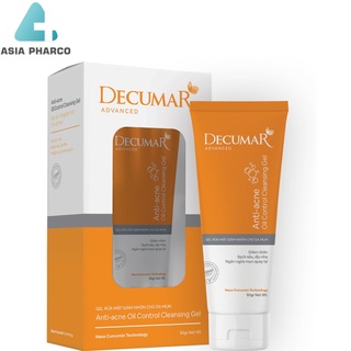 Decumar Clean Gel rửa mặt ngăn ngừa mụn