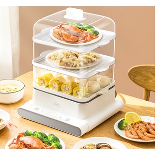 Máy hấp điện 3 tầng chính hãng zhenmi zmzg-02