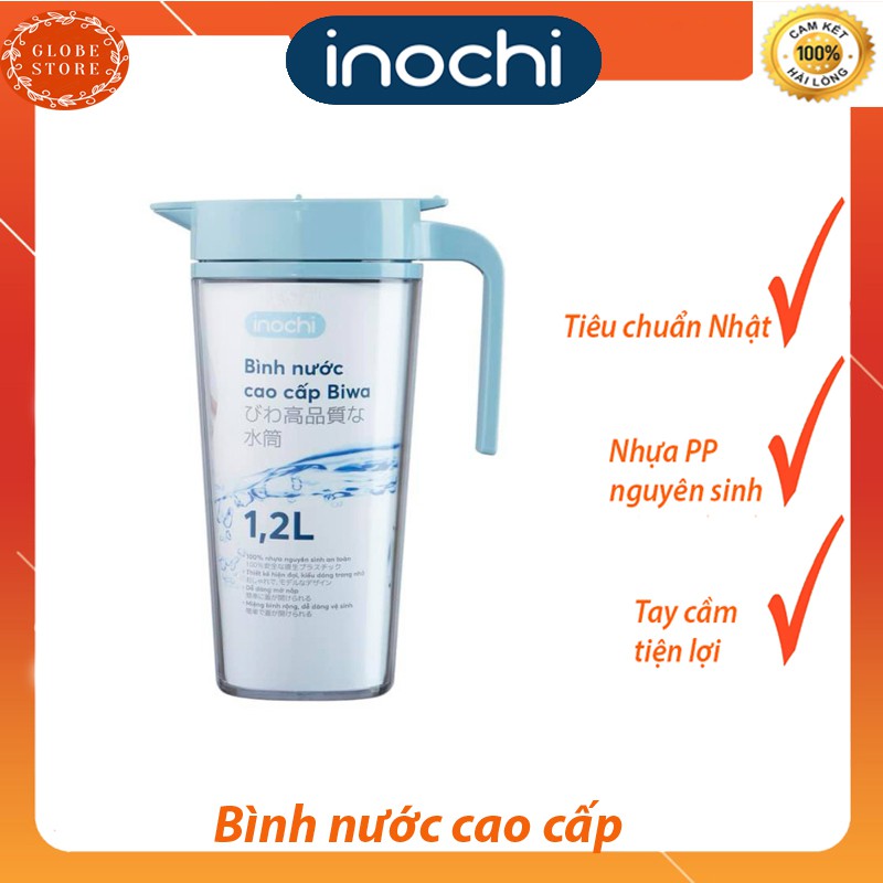 Bình Đựng Nước Cao Cấp BIWA INOCHI dành cho Nhà Bếp 1.2L - 1.6L