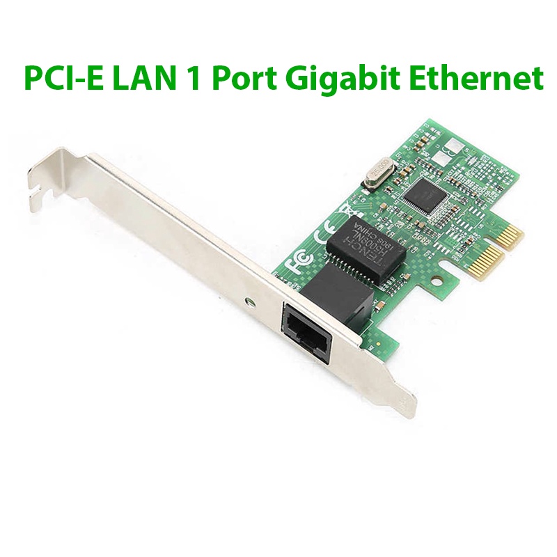 Card PCIe-1x ra LAN