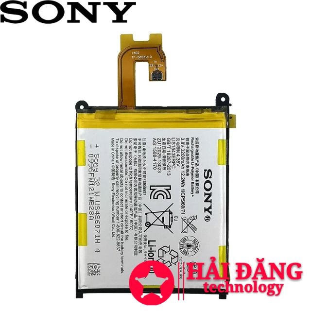 Pin Sony Xperia Z2 Chung Z3v LIS1543ERPC - Tặng Seal Dán Pin