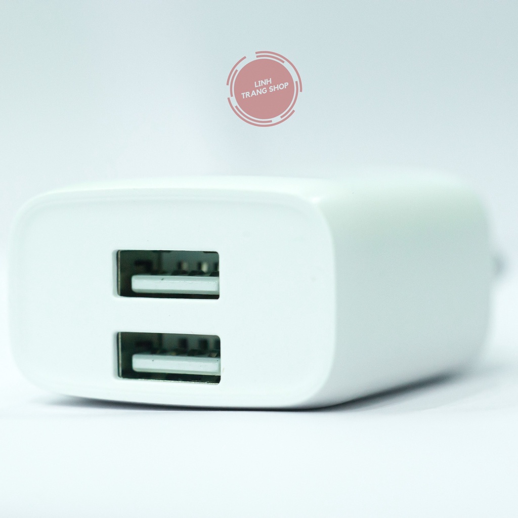 Củ Sạc 2 Cổng USB 5V 2.4A Dành Cho Nhiều Dòng Máy