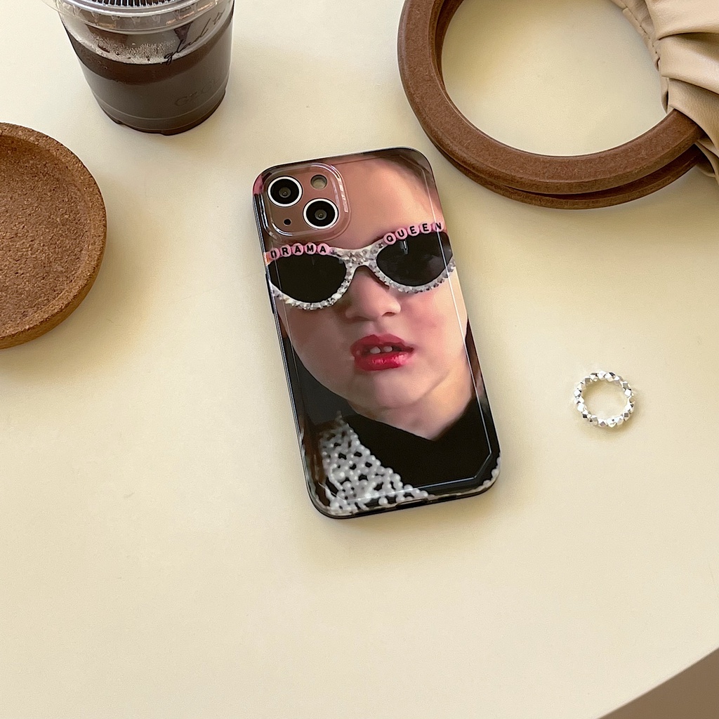 Ốp Điện Thoại Hình Cô Gái Vui Nhộn Chống Sốc Cho iPhone 14Promax / 14 / 13Promax / 13 / 12Promax / 12 / 11Promax / 11