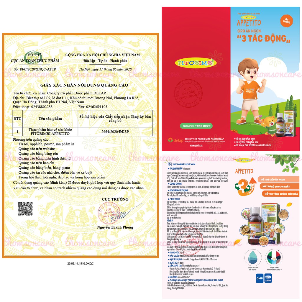 Giúp bé ăn ngon ngủ ngon từ Appetito Bimbi, Smartbibi Zinc và Fitobio baby - Bổ sung Kẽm, vtmC tăng sức đề kháng cho trẻ