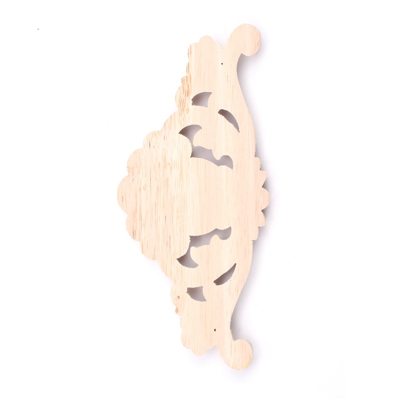 1 phụ kiện trang trí nội thất bằng gỗ chạm khắc họa tiết cổ điển kích thước 18 * 8cm | BigBuy360 - bigbuy360.vn