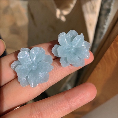 Khuyên Tai Hình Hoa Trà Dễ Thương Thời Trang Xuân Hè 2022