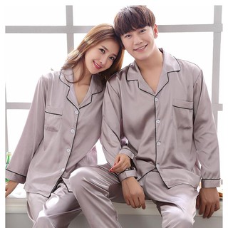 Bổ ngủ pijama đôi nam nữ bộ dài nhiều mầu ( có clip)