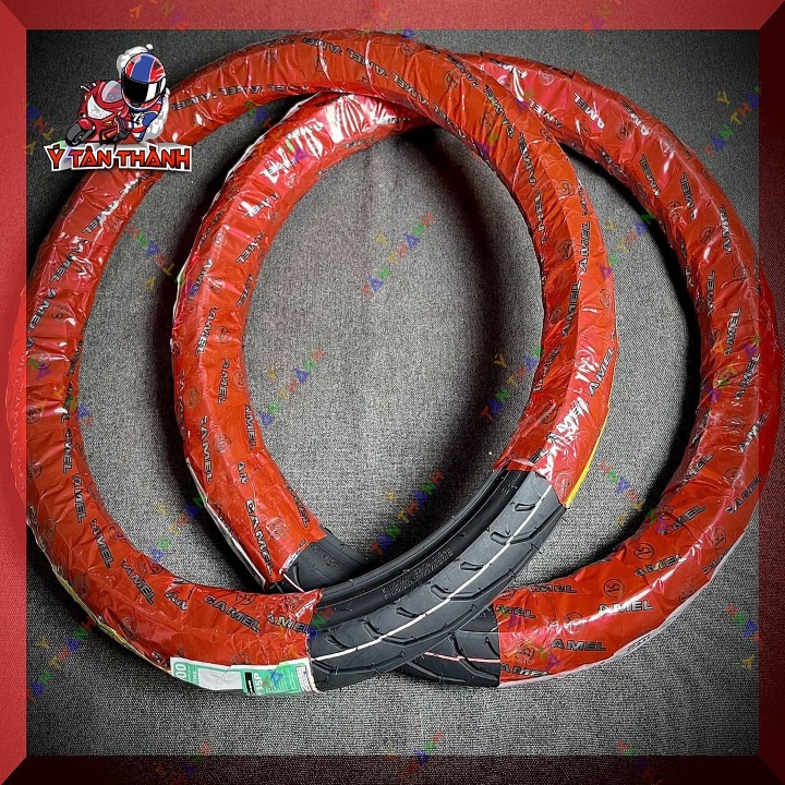 cặp vỏ lốp camel gai dunlop số 70/80 &amp; 80/80/17 MS 05