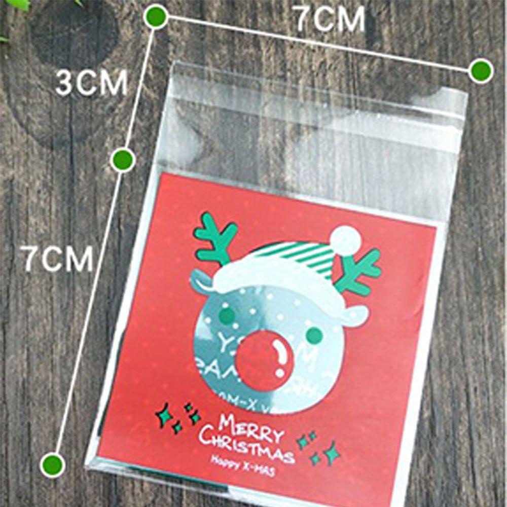 ZAIJIE24 Túi Đựng Bánh Quy Tự Dính Mới