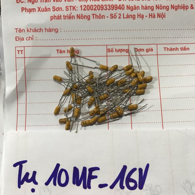 20c    Tụ    gốm    10uf    -16V
