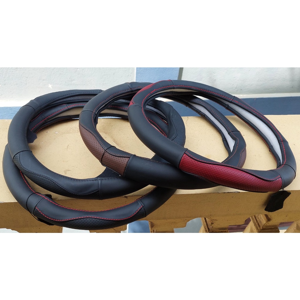 Bọc Vô lăng Ô tô Da cao cấp size 38cm