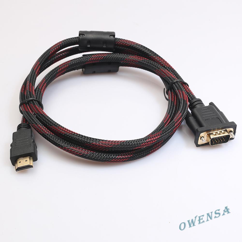 Cáp Chuyển Đổi Hdmi Sang 15 Pin Vga Cho Hdtv