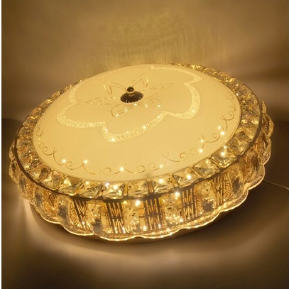 Đèn Ốp Trần Pha Lê Cao Cấp QTDOTP1151, Đèn Led Trang Trí Phòng Khách/Phòng Ngủ
