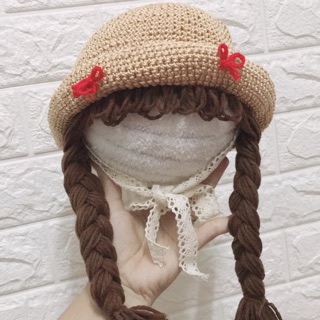 Mũ tóc giả cho bé