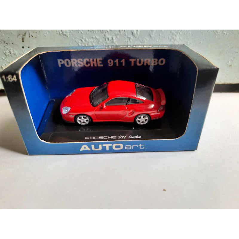 xe Auto Art tỉ lệ 1:64 - Porsche 911 Turbo , xe thiếu hộp mica