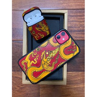 Ốp da Đỏ Case - Mẫu Lý Long Đỏ - Ốp iphone/samsung - Docase.vn