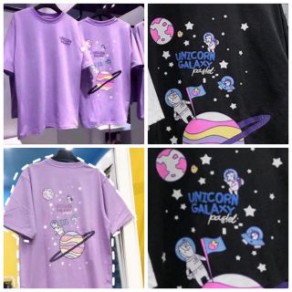 Sale (siÊu hot) Áo thun tay lỡ unicorn galaxy chất lượng