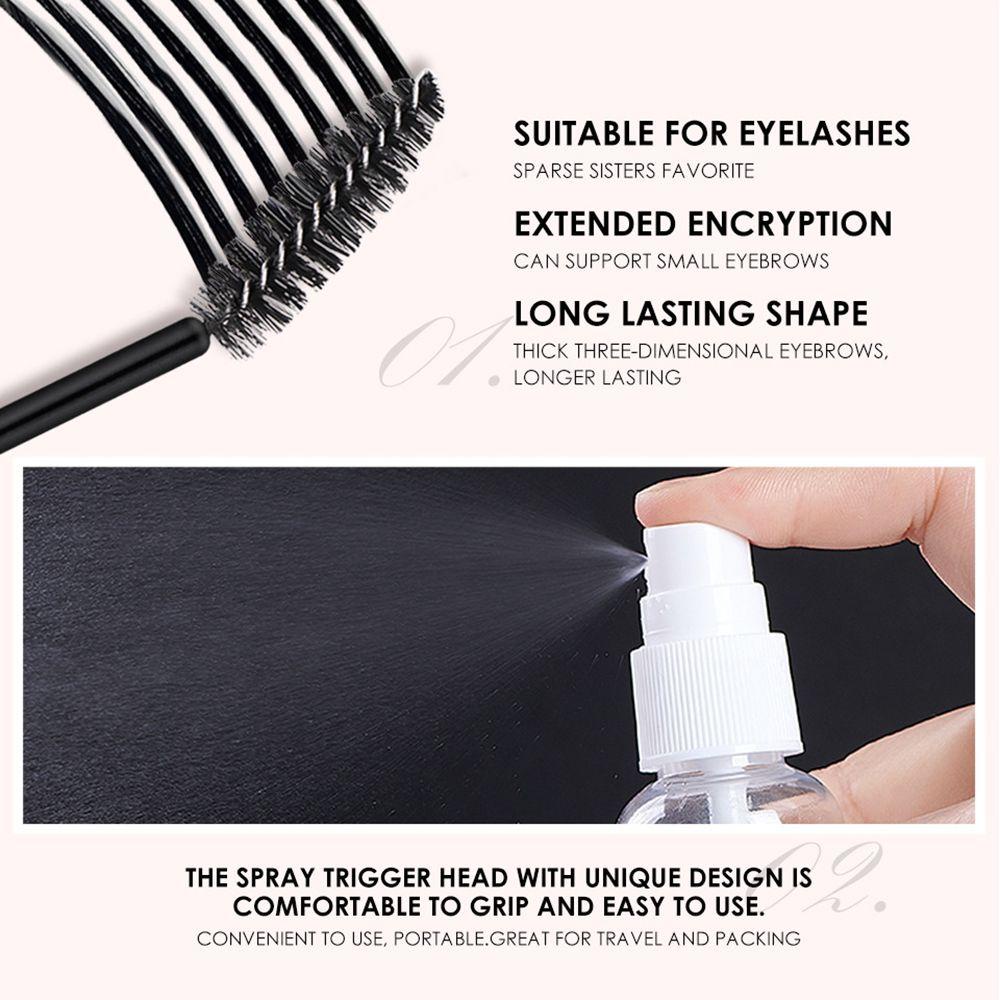 OCEANMAP Xà Phòng Tạo Kiểu Lông Mày Chống Nhòe Kèm Cọ Trang Điểm Tự Nhiên Cho Nữ