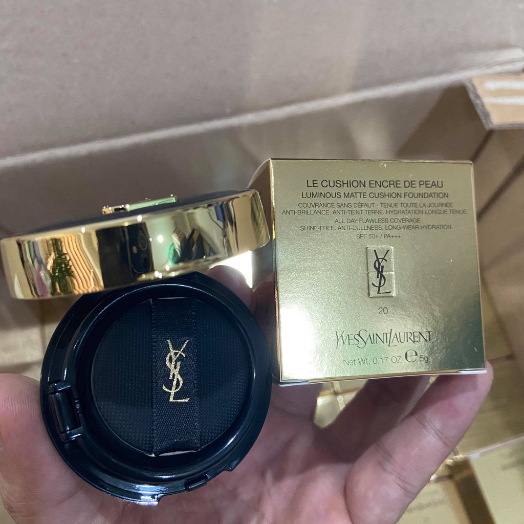 Phấn Nước YSL Le Cushion Encre De Peau Luminous Matte