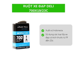 Ruột xe đạp DELI 700x19/23c