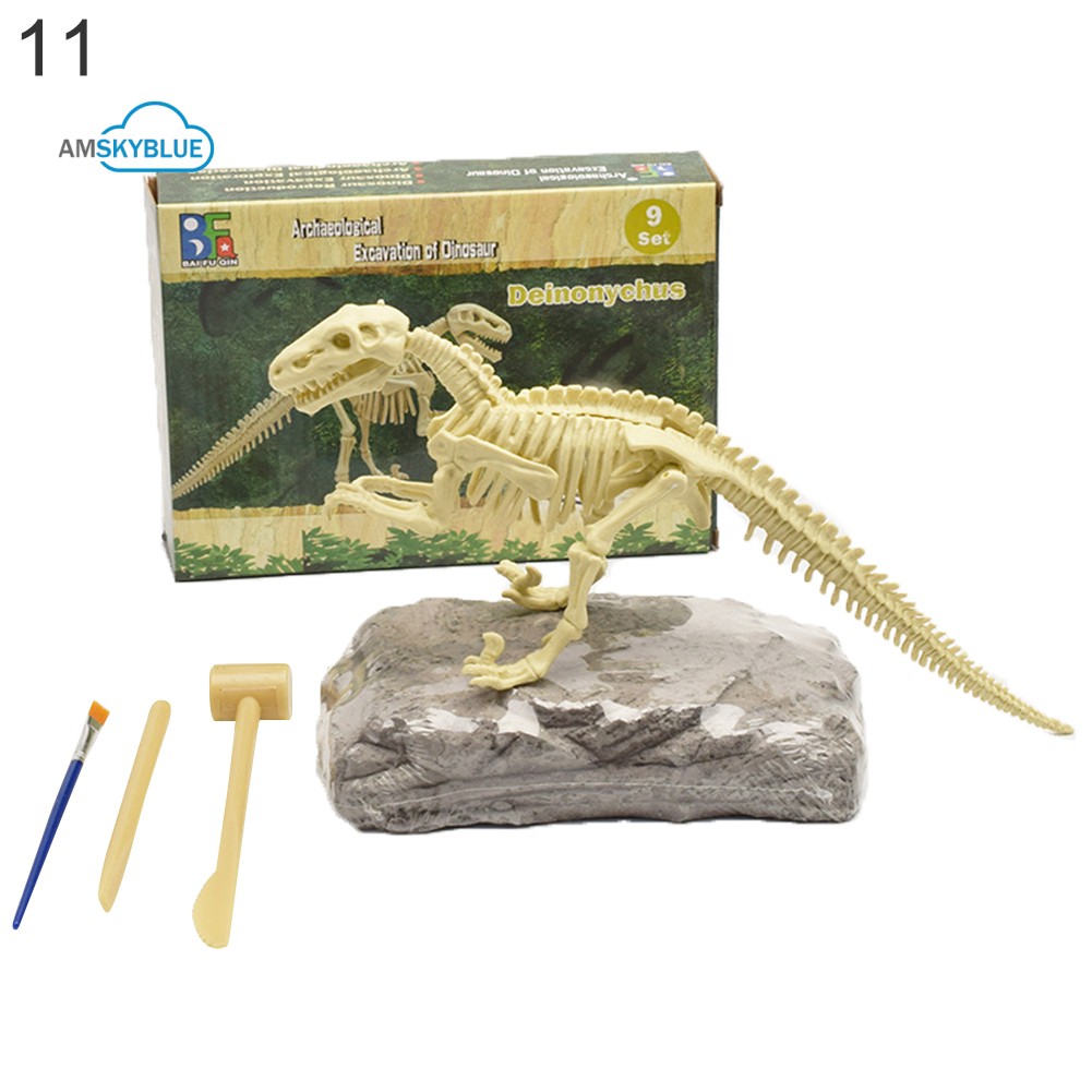 LYD Dinosaur Fossil Skeleton Excavation up Assembly Educational Toy