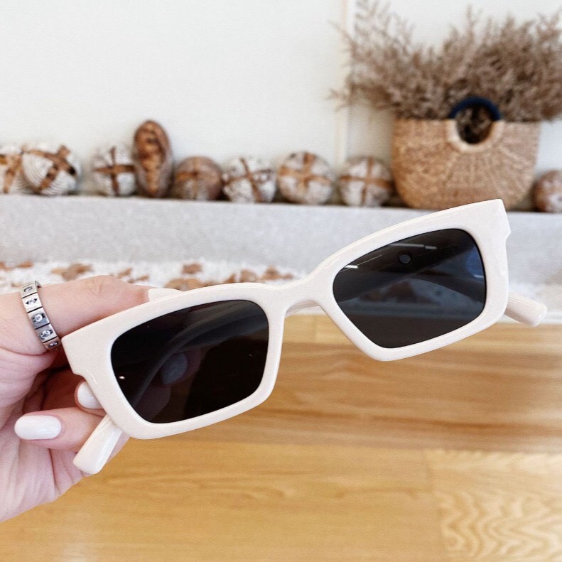 Kính mát nam nữ hottrend mắt vuông, kính râm chống tia UV phong cách Ulzzang đẹp cute giá rẻ LUMINA 203