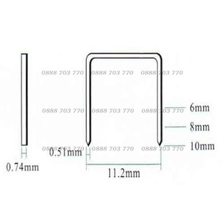 SÚNG (MÁY) BẮN ĐINH 1010F  MEITE