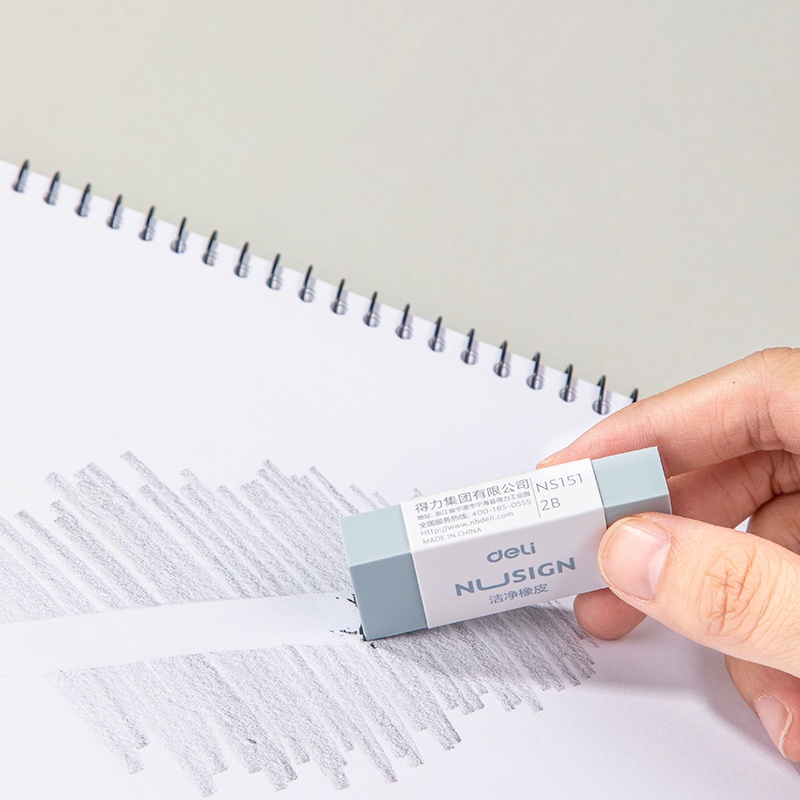 Cục Tẩy Cao Su Màu Sắc Macaron 2B Dành Cho Học Sinh Nhân Viên Văn Phòng