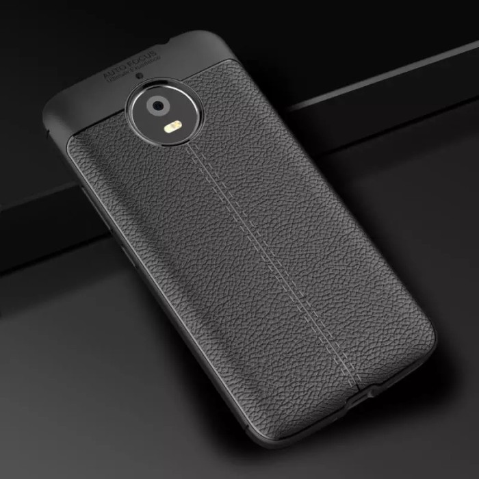 Ốp Bao Da Điện Thoại Sợi Carbon Chống Nhiệt Cho Motorola Moto G5s Plus